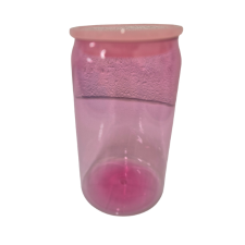 Plastic Libby Drinking Cans, Straw & Lid (BLANK)