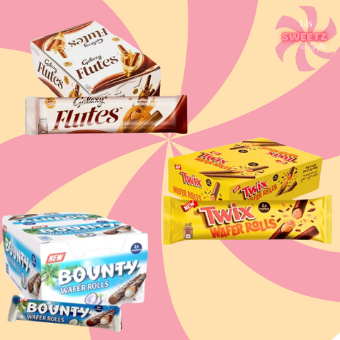 Chocolate Wafer Rolls BGalaxyounty Twix 