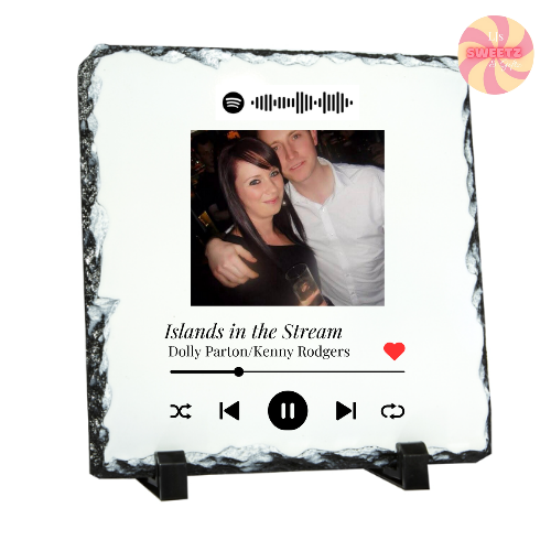 Spotify Photo Song Slate