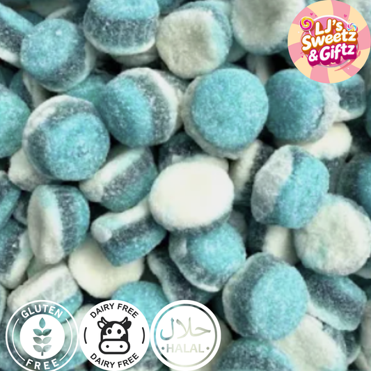 Sugared Raspberry Tarts