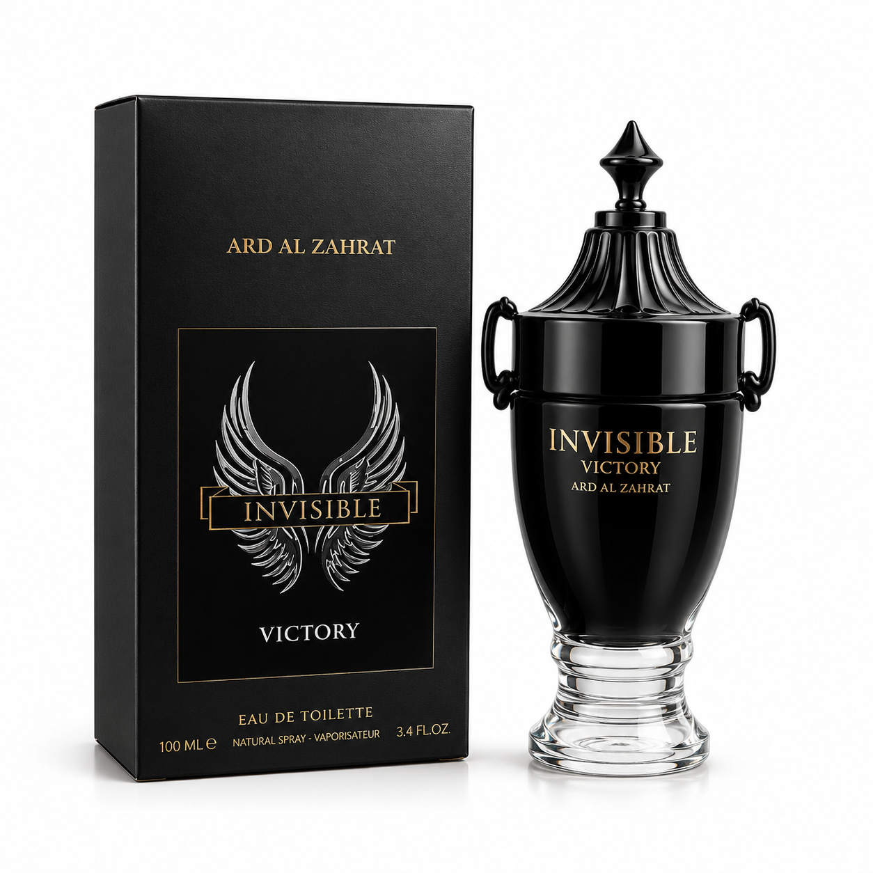 Ard Al Zafrat "Invisible Victory" Eau De Toilette for Men - 100ml