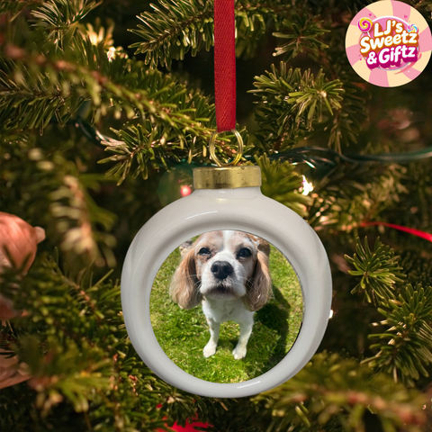 Photo Ceramic Bauble