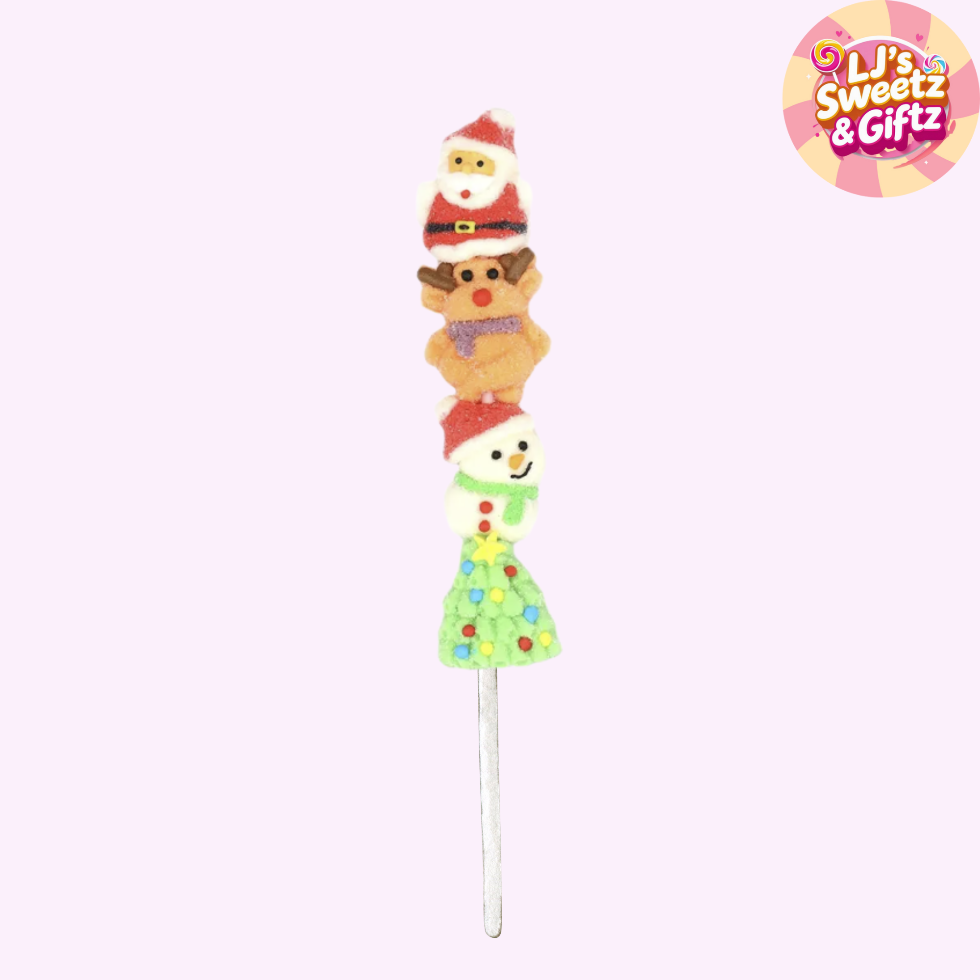 Candy Realms Festive Mallow Stacker 45g