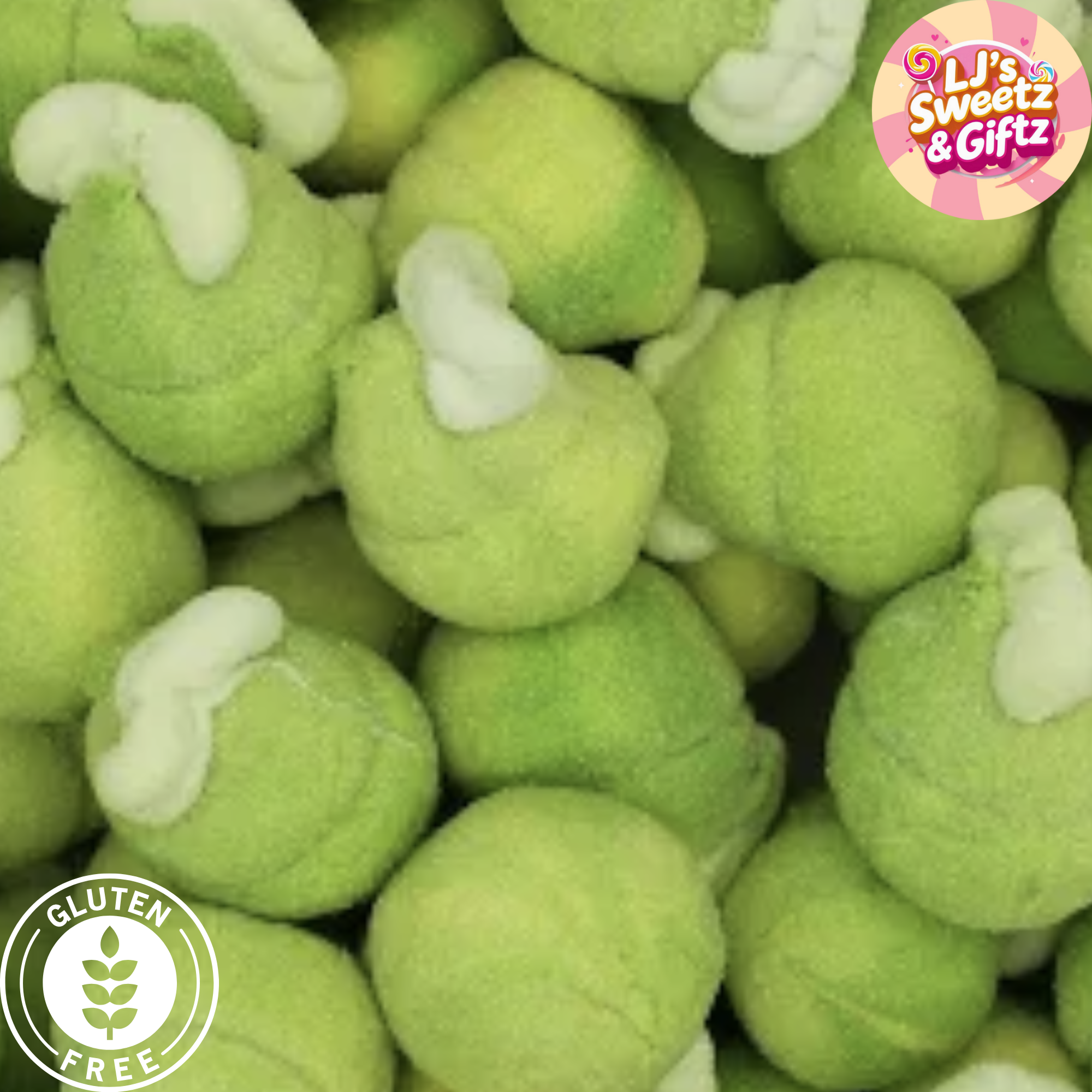 Apple Jelly Filled Mallow 300g