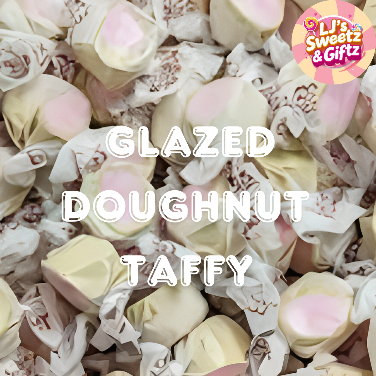 Taffy Town Glazed Doughnut Salt Water Taffy 100g