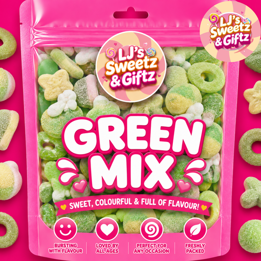 Green Coloured Sweets