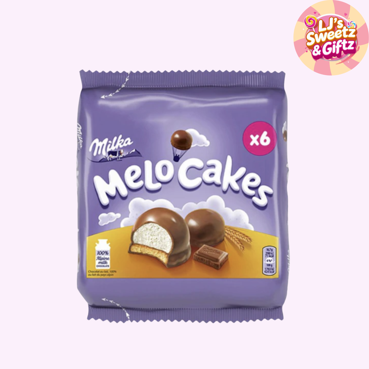 Milka Melo Cakes