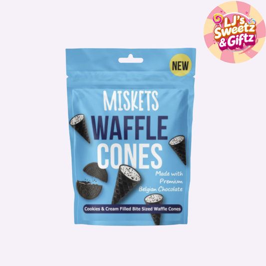 Miskets Cookies and Cream Cones