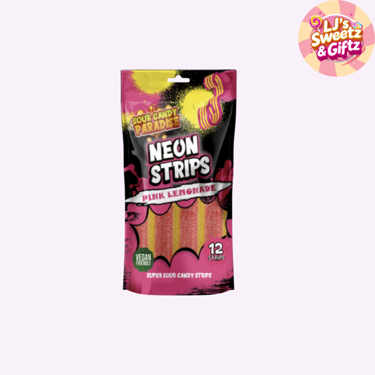 Candy Paradise Neon Strips Pink Lemonade 130g