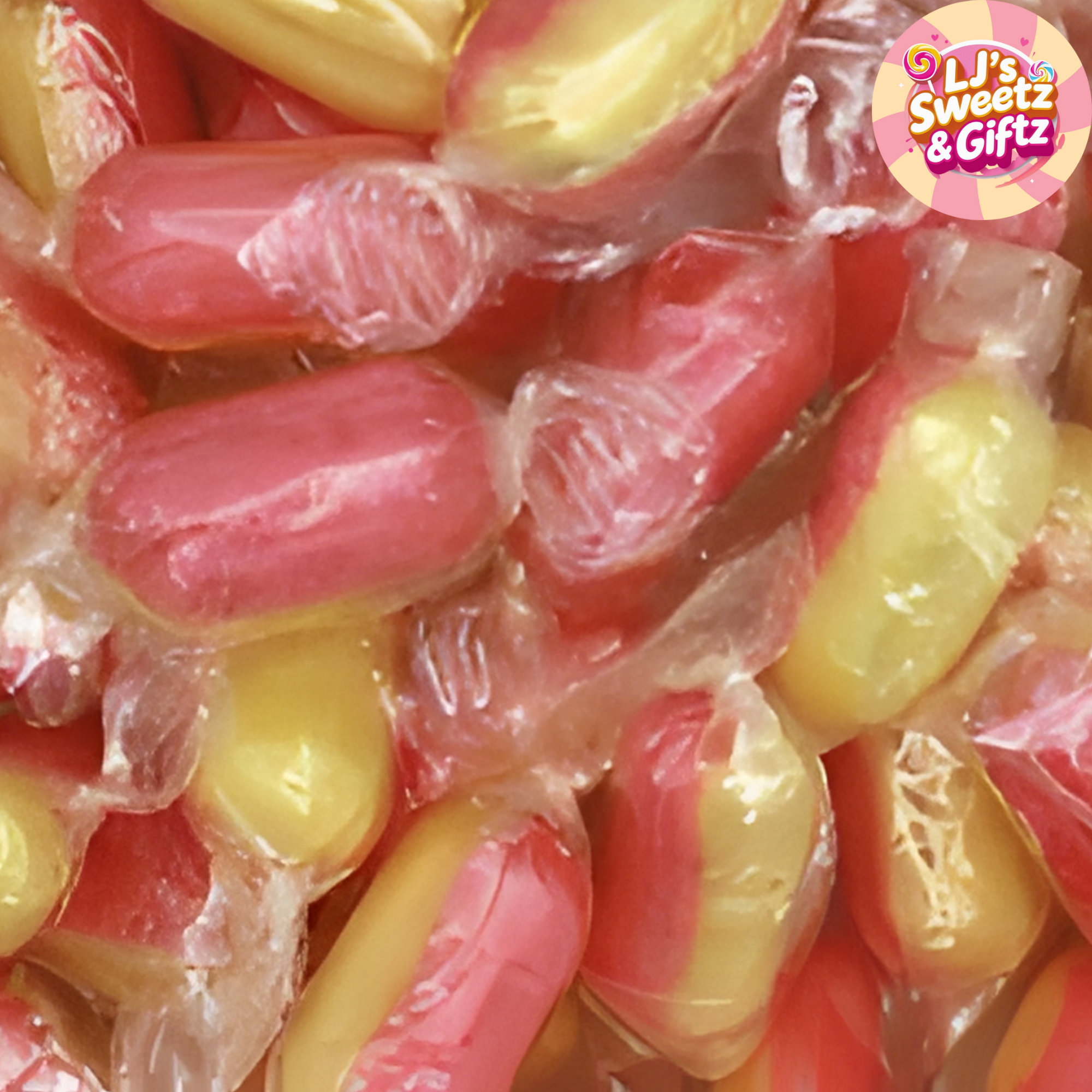 Wrapped Rhubarb & Custards 300g