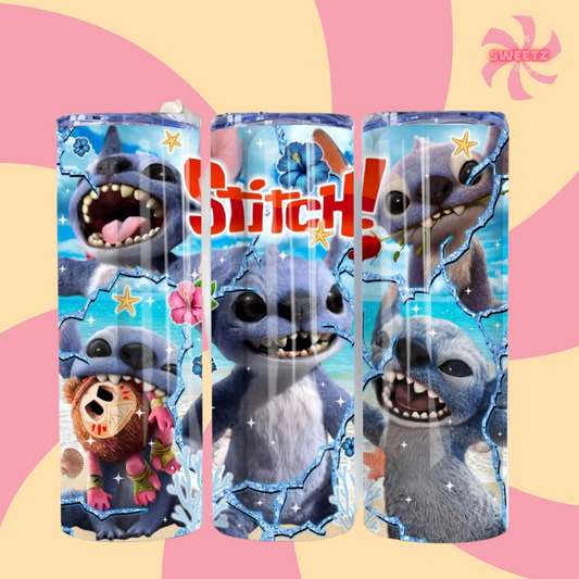 Movie Blue Monster Tumbler 