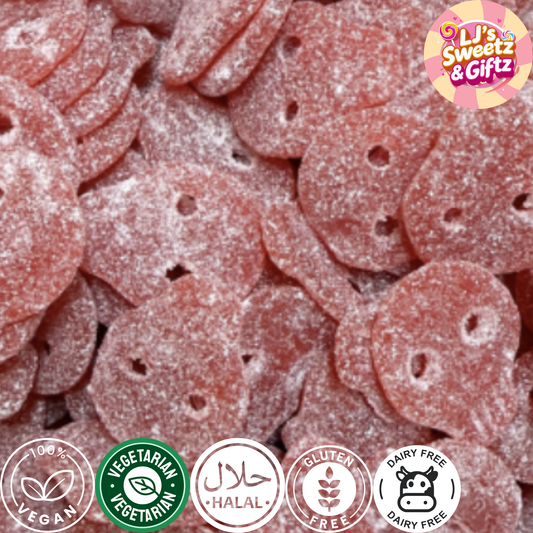 Sour Strawberry Skulls 300g