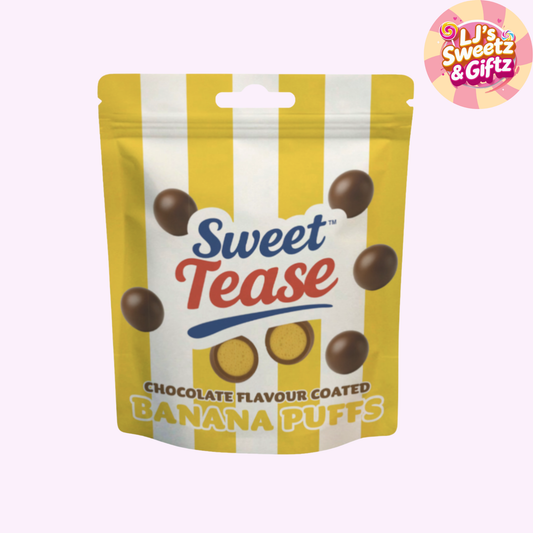 Sweet Tease Banana Puffs 80g USA
